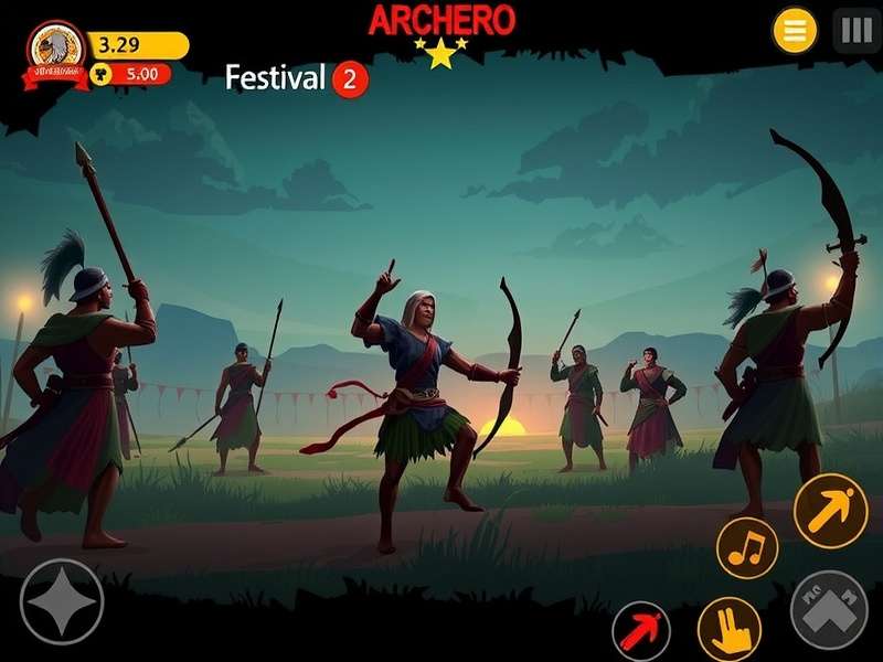 Archero Frontiers Indian Saga gameplay screenshot